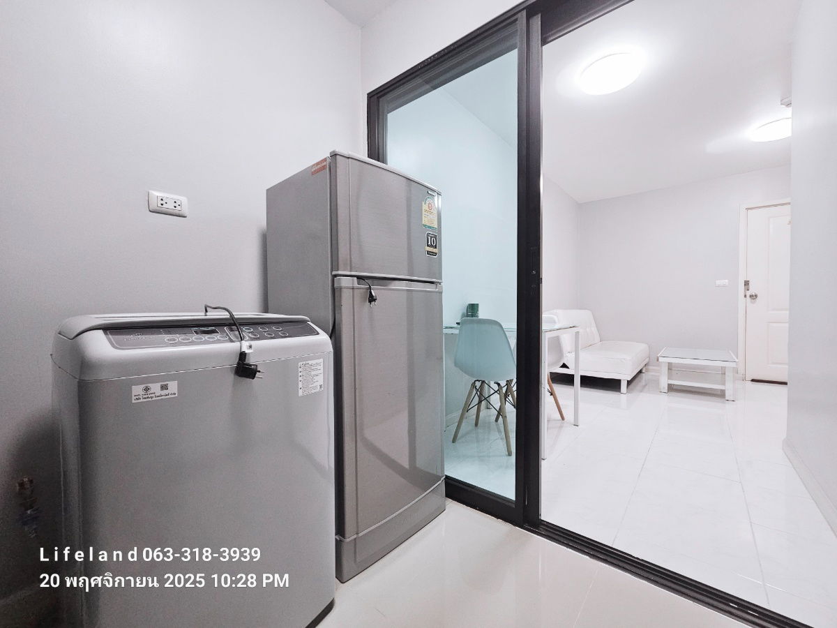 รูป ให้เช่า I Condo สุขุมวิท 105 [ตึก A3 ชั้น 1 ติดสระว่ายน้ำ] เฟอร์ครบ พร้อมอยู่ [Line: @lifeland] - รูปที่ 14/20