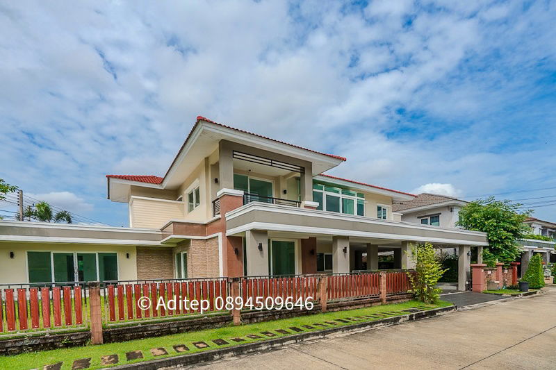 รูป ขายบ้านเดี่ยว Casa Ville รังสิต–คลอง 2 หลังมุม 111 ตรว. 455 ตร.ม. 5 ห้องนอน 5 ห้องน้ำ ใกล้ Future Park ติดถนนรังสิต–นครนายก - รูปที่ 2/35