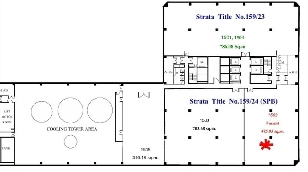รูป ให้เช่าพื้นที่สำนักงานย่านอโศก (สุขุมวิท 21) ใกล้รถไฟฟ้า BTS สถานีอโศก และรถไฟใต้ดิน MRT สุขุมวิท - รูปที่ 2/4