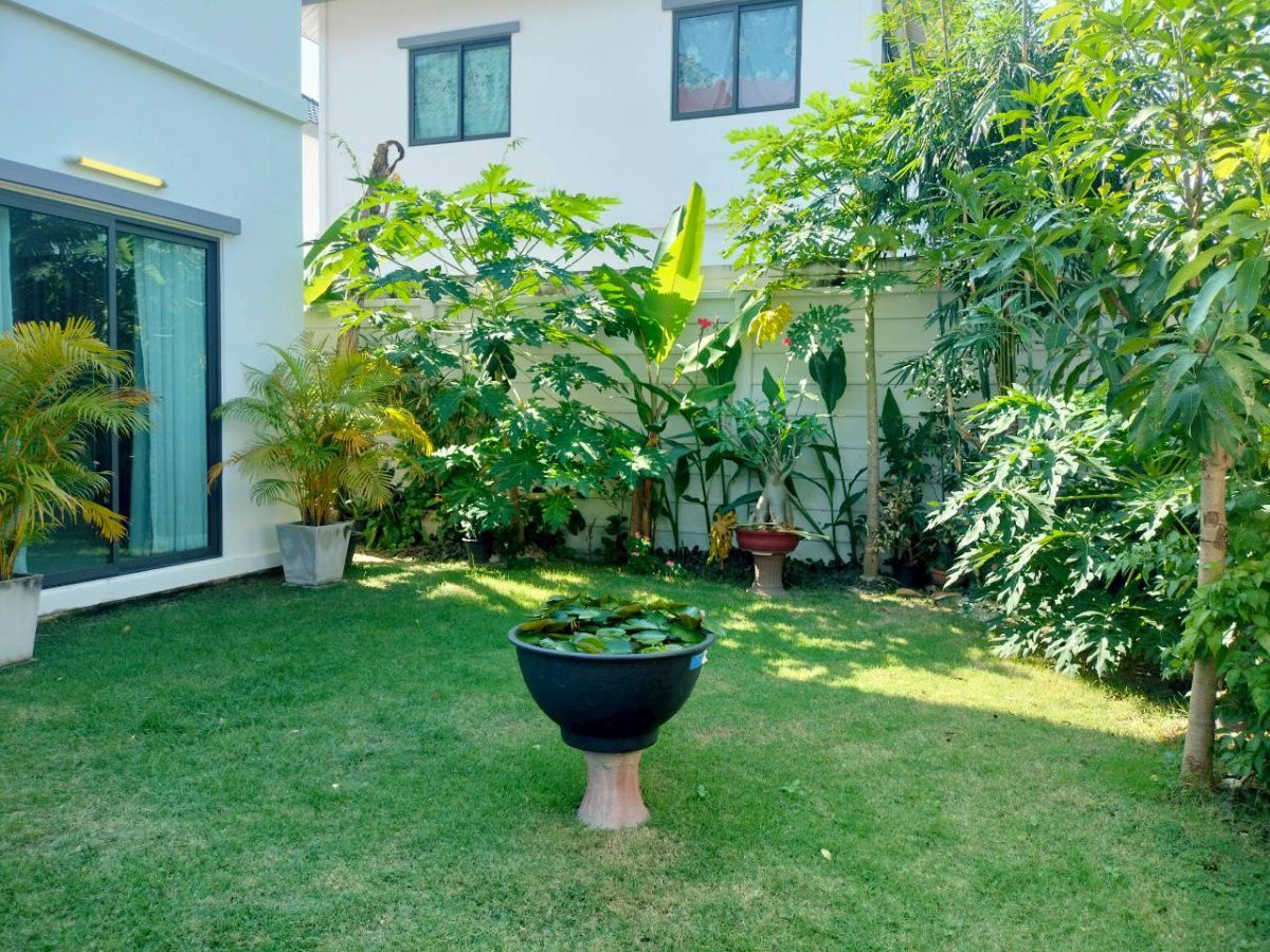 รูป 🚩ให้เช่า 🏡บ้านแฝด หลังริม 👉โมดิ วิลล่า บางนา ในบางเสาธง, สมุทรปราการ บ้านสวย พร้อมอยู่👈 - รูปที่ 22/25