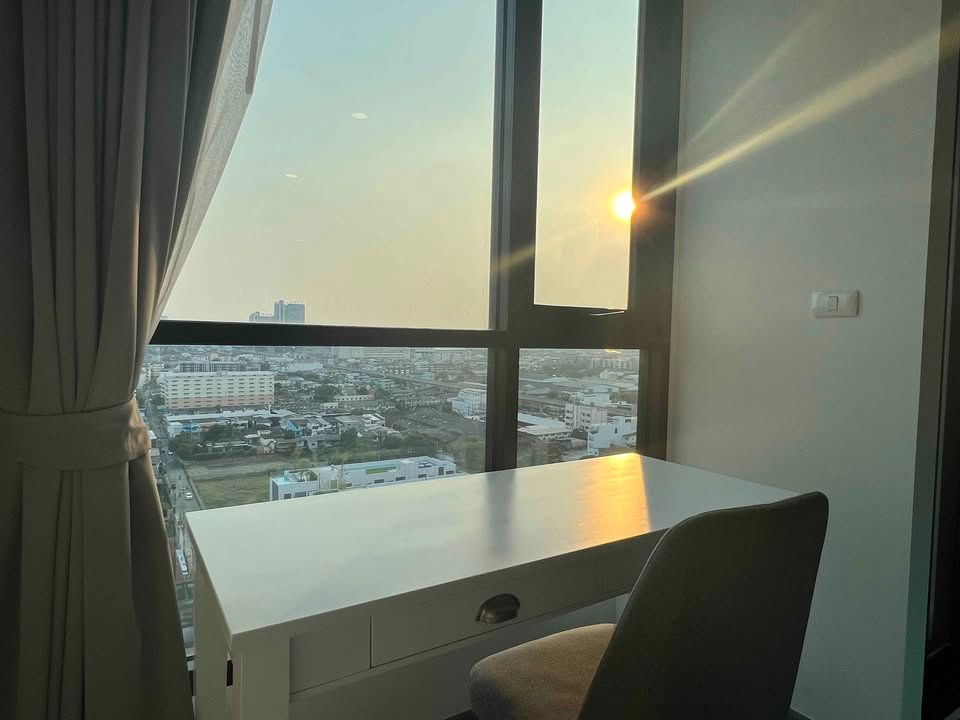 รูป 🥳[RAR2512-2324] ไนท์บริดจ์ คอลลาจ สุขุมวิท 107. ชั้น 21*มีเครื่องซักผ้า *ใกล้ BTS แบริ่ง💚Line id: @thefirstagent ** - รูปที่ 3/9