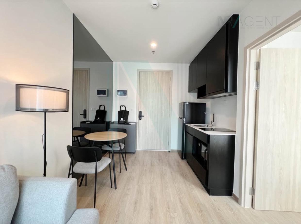 รูป ให้เช่าคอนโด นิว ดิสทริค อาร์ 9 อาคาร 9 ชั้น 12 1 ห้องนอน ขนาด 27 ตรม ใกล้ MRT พระราม 9 - รูปที่ 2/8