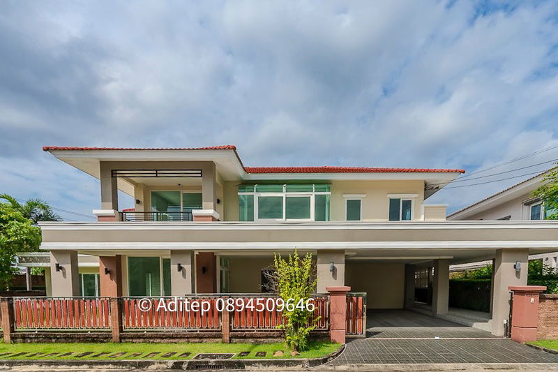 รูป ขายบ้านเดี่ยว Casa Ville รังสิต–คลอง 2 หลังมุม 111 ตรว. 455 ตร.ม. 5 ห้องนอน 5 ห้องน้ำ ใกล้ Future Park ติดถนนรังสิต–นครนายก - รูปที่ 1/35