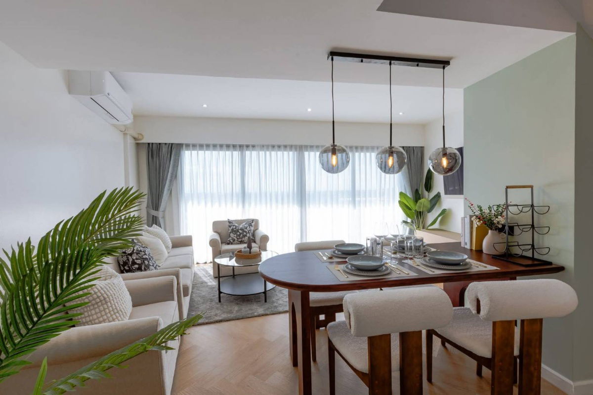 รูป ขาย ชมดอยคอนโด ชั้น 12 – ตึกกลม (Round Building เชียงใหม่) ดีไซน์ Duplex 2 ชั้น แยกพื้นที่พักผ่อนกับพื้นที่ส่วนตัวอย่างลงตัว T.0946511456 - รูปที่ 2/14