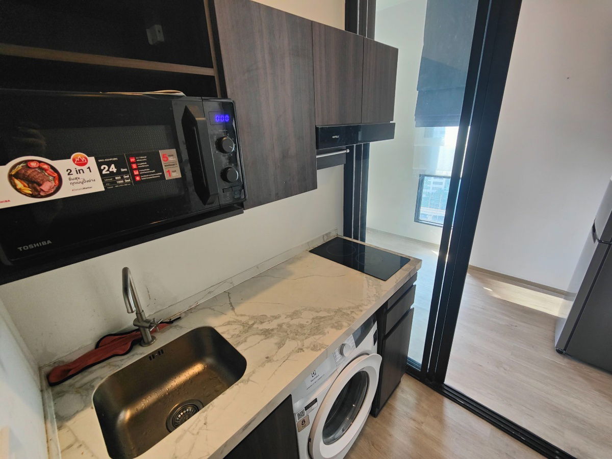 picture Condo for sale, Origin Plug and Play, Ramintra, 14th floor, size 33.33 sq m, ceiling height 3 meters, pets friendy - 2/34