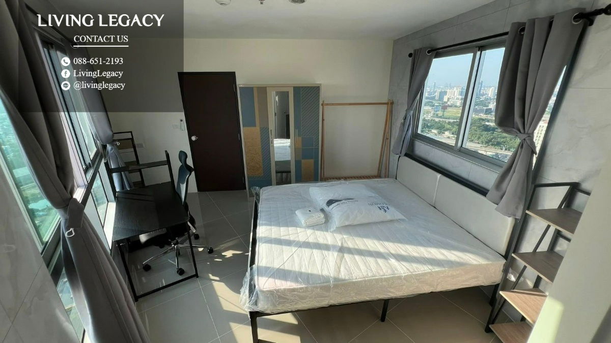 picture T6JDTY Condo For Rent Asakan Place Srinakarindra 42.75 Sq.M. Floor 36 line id : @livinglegacy - 3/13