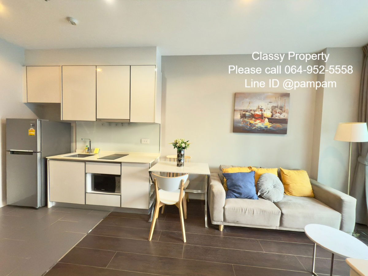 picture *** Condo for rent : C Ekkamai 1 Bedroom 2 wardrobe Fully furnished 16,000 Baht only 🔥🔥🔥*** - 1/13