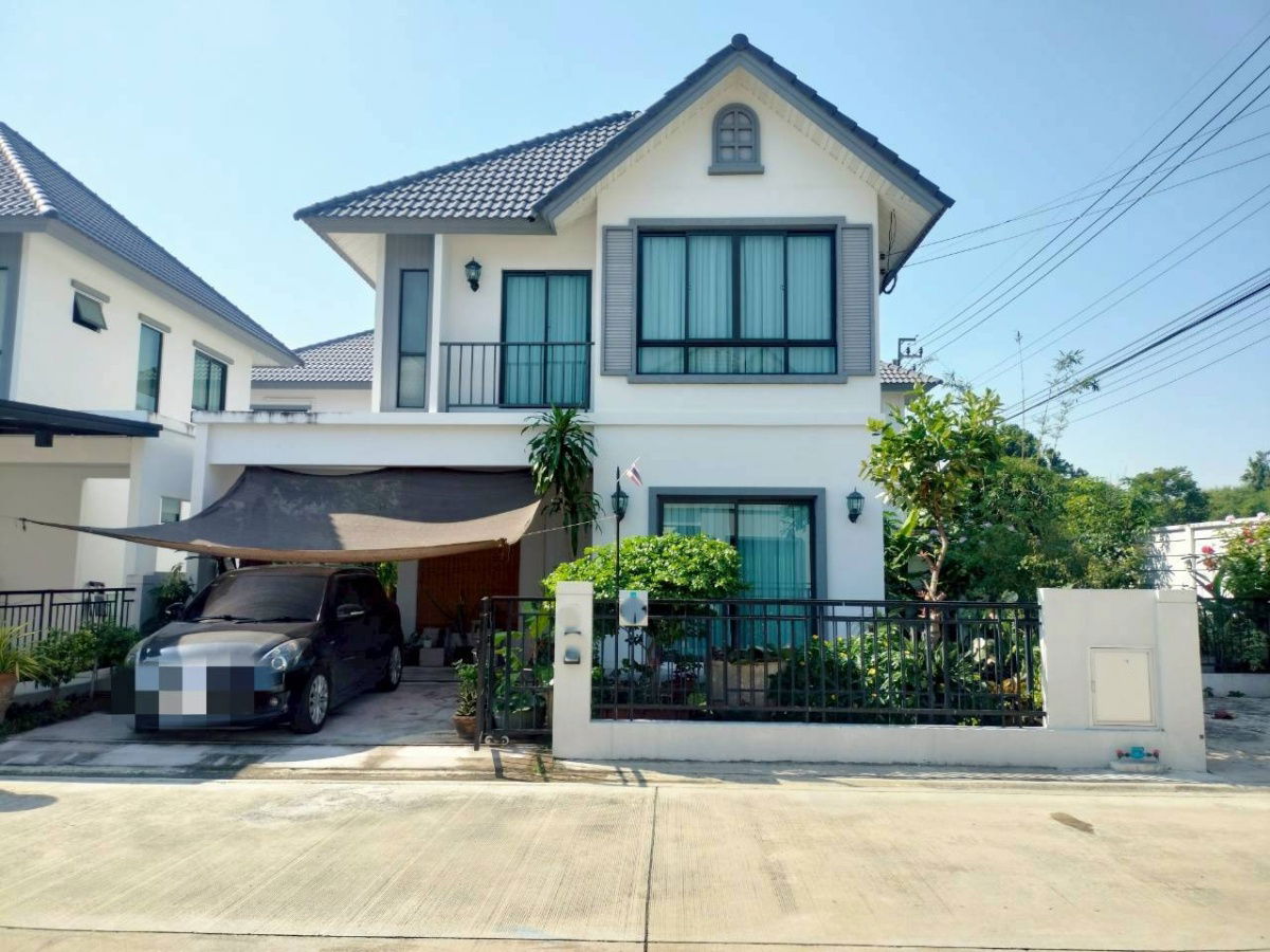 รูป 🚩ให้เช่า 🏡บ้านแฝด หลังริม 👉โมดิ วิลล่า บางนา ในบางเสาธง, สมุทรปราการ บ้านสวย พร้อมอยู่👈 - รูปที่ 1/25