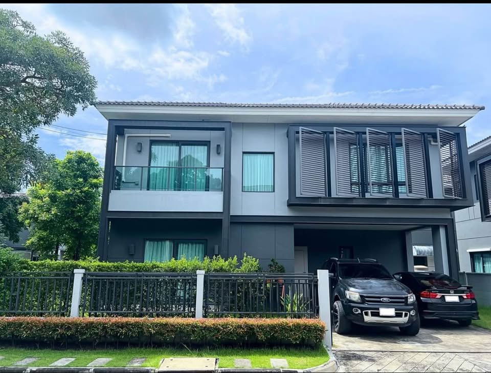 picture Single house for rent 🔥 CENTRO Ratchaphruek-Chaengwattana 🔥 4 bedrooms, 3 bathrooms, fully furnished and equipped with appliances - 2/9