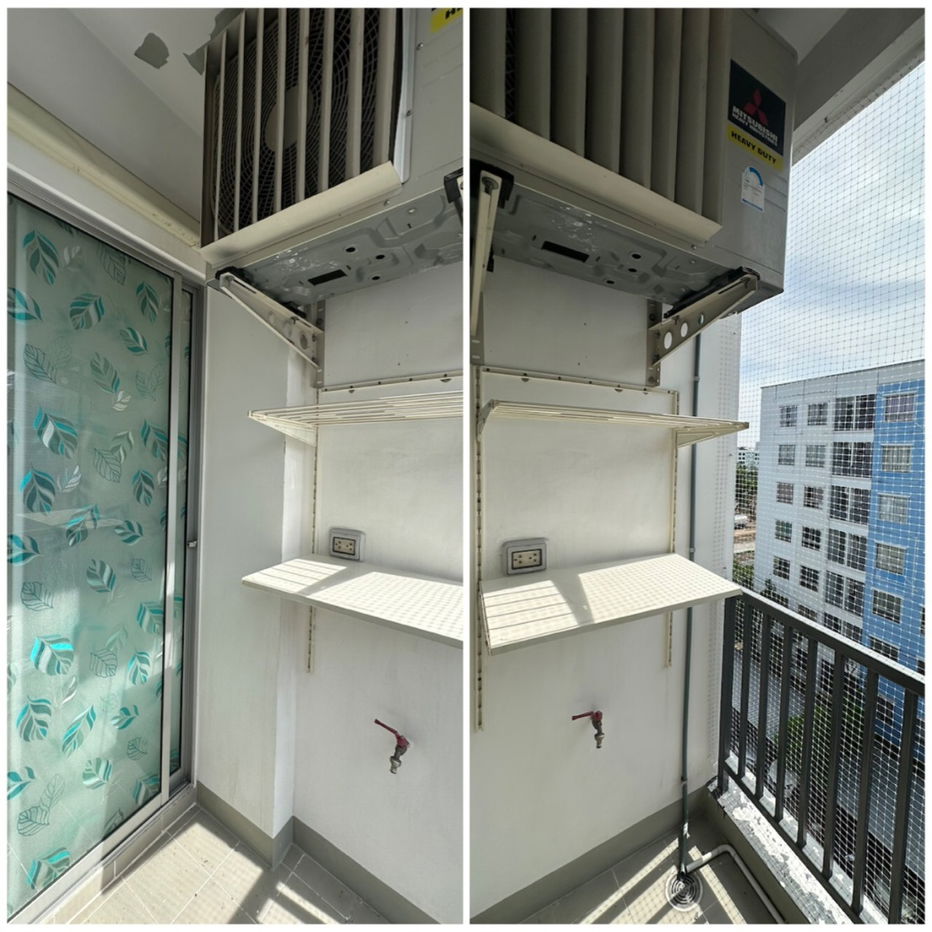 รูป ขาย คอนโด เดอะคิทท์ ติวานนท์ ห้องมุม ใกล้รถไฟฟ้าสายสีชมพู สถานีแยกปากเกร็ด พร้อมเข้าอยู่ ห้องสวยมาก - รูปที่ 14/18