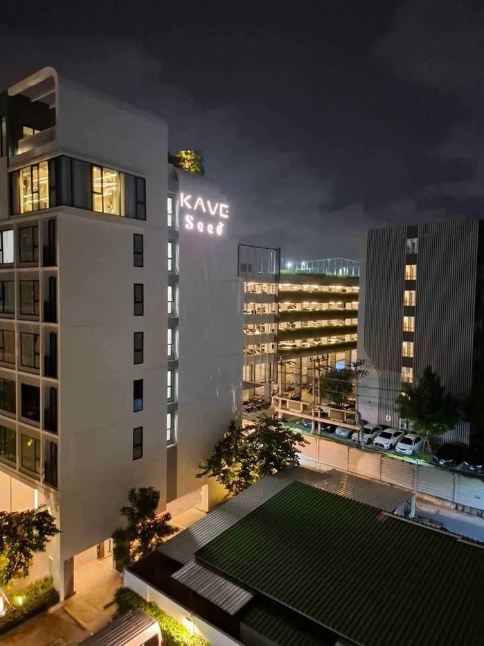 picture For rent !!  Kave Seed Kaset  | 13K. per month |  26 sq.m.  1Bed1Bath  6th Floor  Building "C" - 19/30