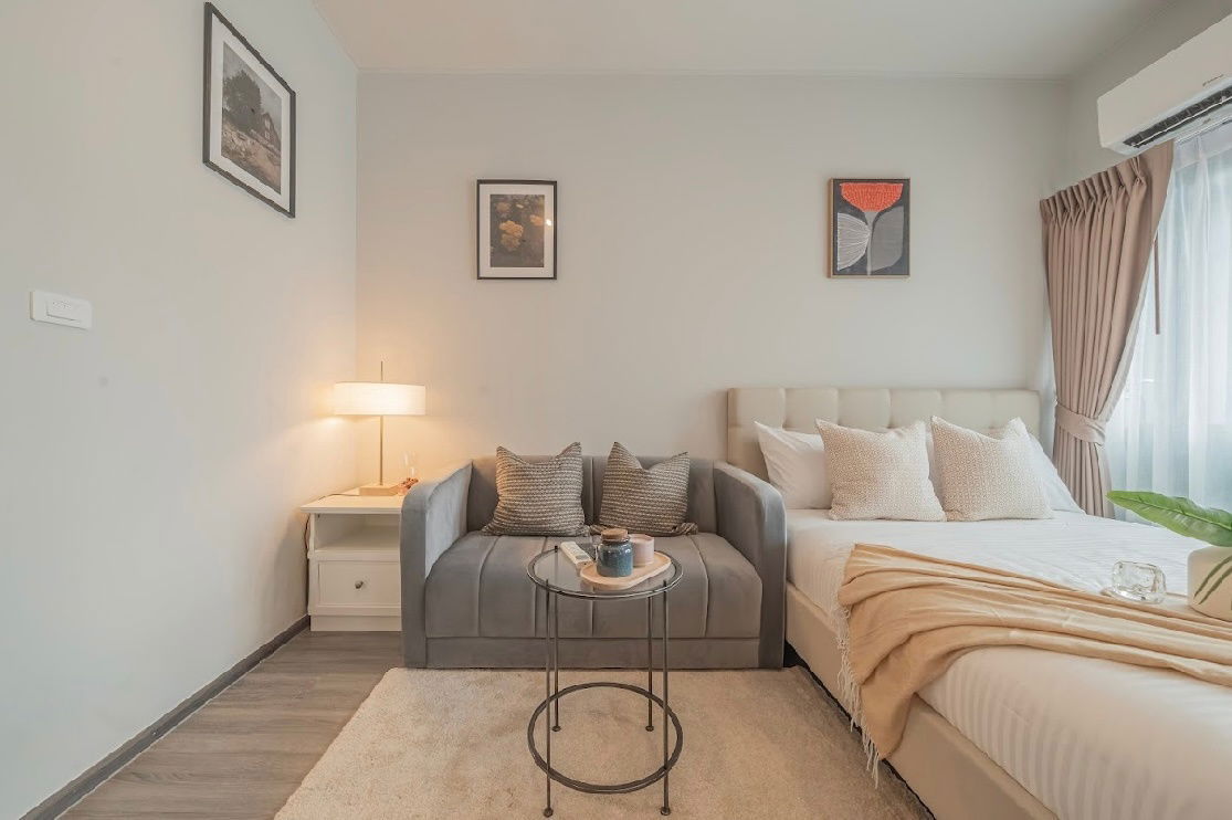 รูป ✅ให้เช่า✅คอนโด ไอดีโอ รามคำแหง-ลำสาลี สเตชั่น ห้องสวย พร้อมอยู่ค่า - รูปที่ 4/8