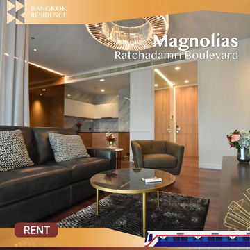  Magnolias Ratchadamri Boulevard  💖 Stunning Unit with Central World View 🌃 Near BTS Chidlom 