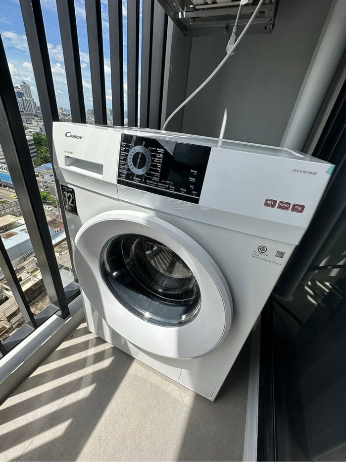 รูป 📍ให้เช่า - Maru Ladprao 15 ✨ Pet friendly 🐶 1 ห้องนอน  เฟอร์นิเจอร์ครบ พร้อมเข้าอยู่⚡️🔥🔥 - รูปที่ 10/10