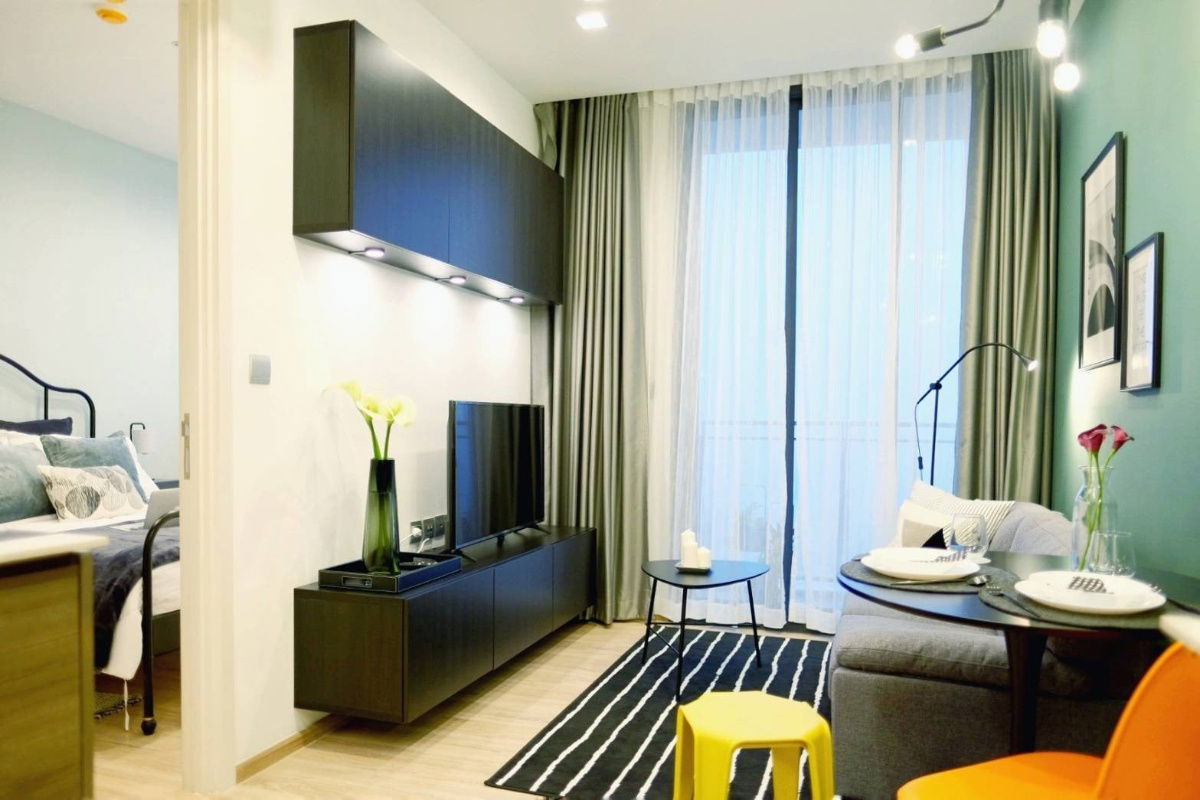 picture For Rent Condo THE LINE PHAHON - PRADIPAT Building 1, Floor 31,1 bed room, Room size 34.00 sqm - 2/10