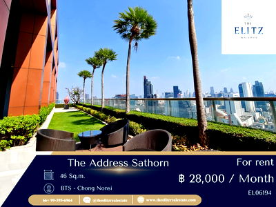 เช่าคอนโด BTS เซนต์หลุยส์ : ✨ อยากอยู่คอนโดหรูในสาทรแบบไม่ต้องแต่งเพิ่ม ห้องนี้ตอบโจทย์เลย ✔