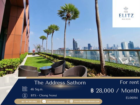 ✨ อยากอยู่คอนโดหรูในสาทรแบบไม่ต้องแต่งเพิ่ม ห้องนี้ตอบโจทย์เลย ✔