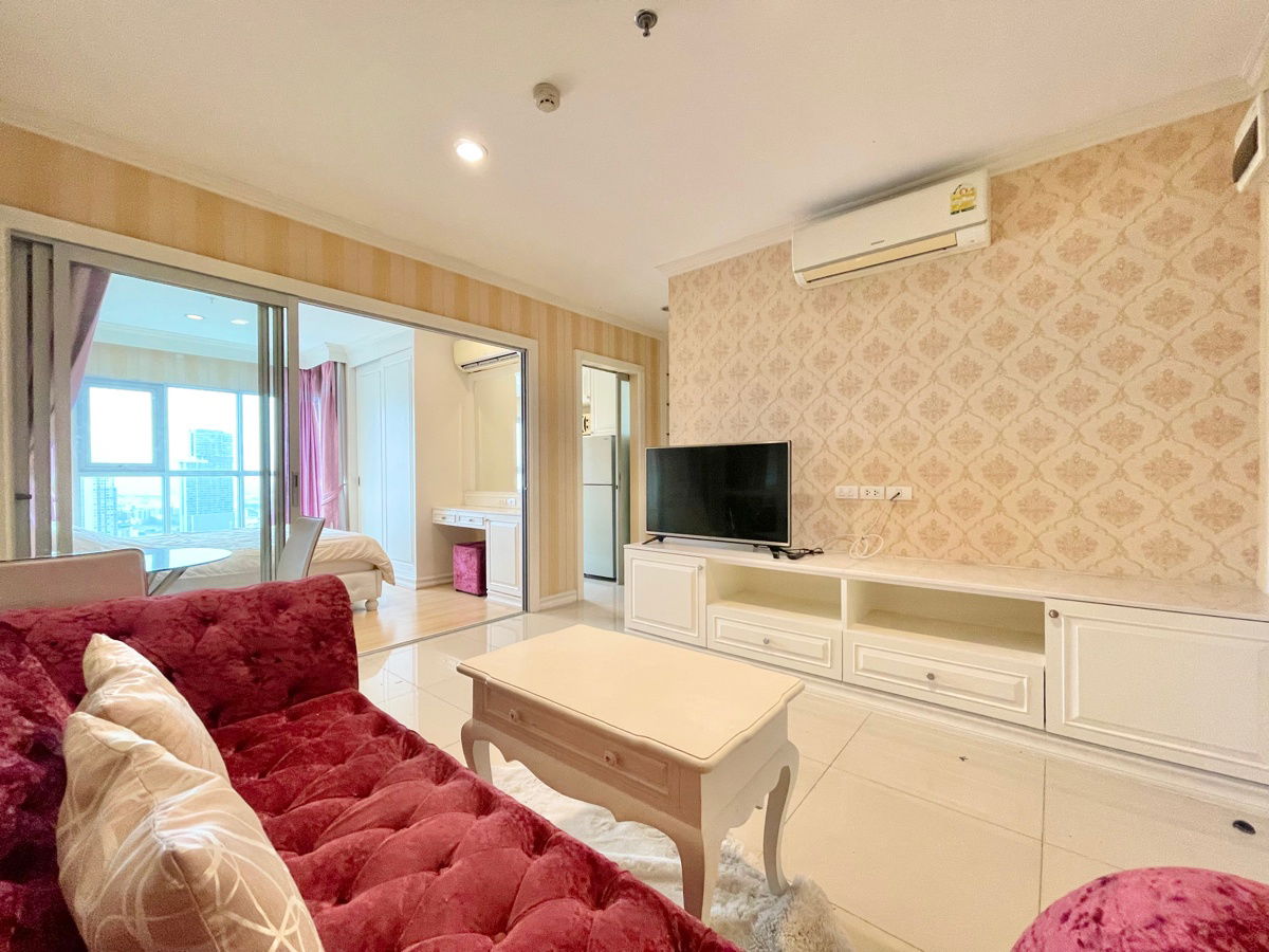 picture Condo for rent, Aspire Sukhumvit 48, Top Floor with City View Spacious 1 Bedroom, Tower S, fully furnished with appliances, ready to move in! - 2/18