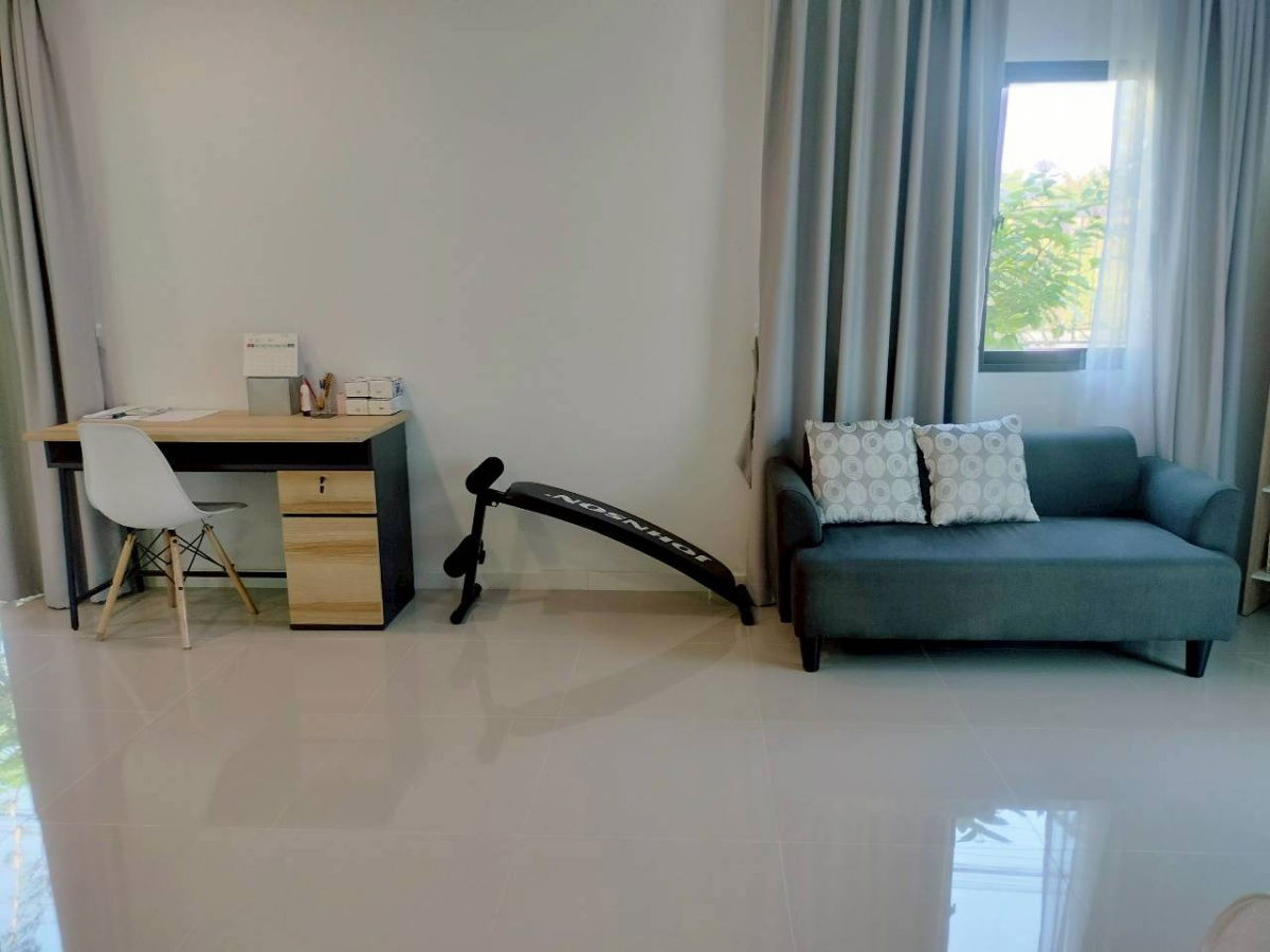 รูป 🚩ให้เช่า 🏡บ้านแฝด หลังริม 👉โมดิ วิลล่า บางนา ในบางเสาธง, สมุทรปราการ บ้านสวย พร้อมอยู่👈 - รูปที่ 6/25