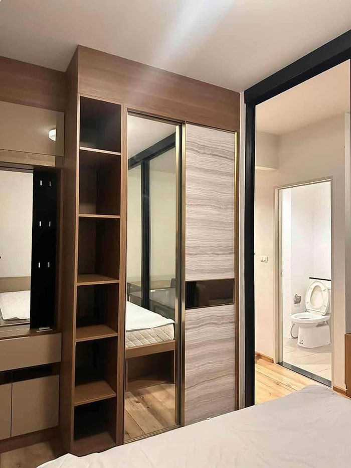 รูป ให้เช่า ยูนิโอ สุขุมวิท 72 มีเฟอร์นิเจอร์+เครื่องใช้ไฟฟ้าครบ - รูปที่ 7/8