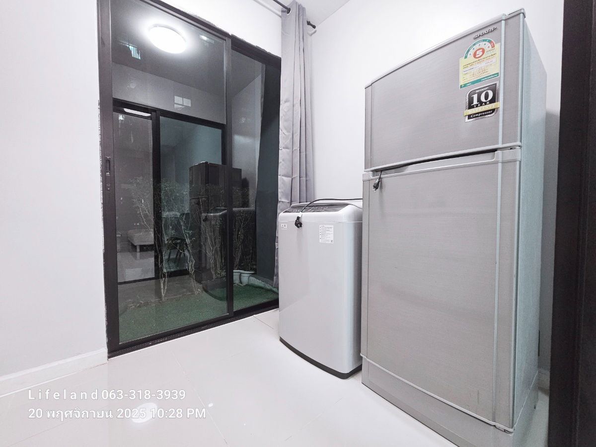 รูป ให้เช่า I Condo สุขุมวิท 105 [ตึก A3 ชั้น 1 ติดสระว่ายน้ำ] เฟอร์ครบ พร้อมอยู่ [Line: @lifeland] - รูปที่ 15/20