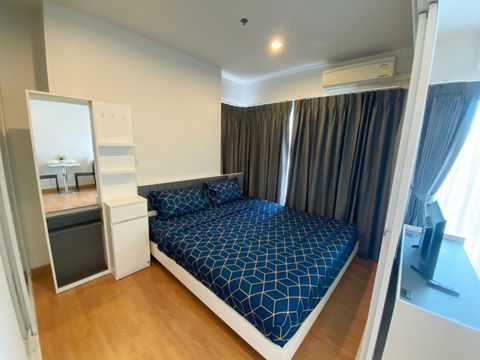 🌃🎉ให้เช่าคอนโดติดรถไฟฟ้า สถานีวงศ์สว่าง 1 ห้องนอน 1 ห้องน้ำ ตกแต่งสวยพร้อมอยู่ พาร์คแลนด์รัชดา วงศ์สว่าง