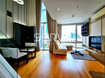 ขายคอนโด : Duplex 1 Bed with Bathtub Good Location BTS Phaya Thai 220 m. & BTS Ratchathewi 250 m. / For Rent-Villa Rachatewi