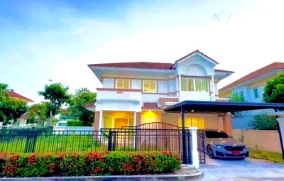 เช่าบ้านเดี่ยว โลตัส นอร์ธ ราชพฤกษ์ : 📌 ให้เช่าบ้านเดี่ยว 2 ชั้น มณีรินทร์ พาร์ค 3 ห้องนอน 3 ห้องน้ำ