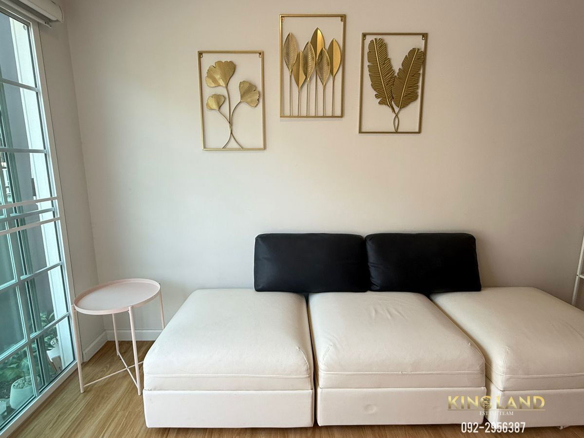 รูป #ให้เช่าทาวน์โฮม 2 ชั้น หลังมุม แต่งหรู “SIRI PLACE  รังสิต 2 by แสนสิริ” ดีไซน์ใหม่สไตล์เมืองอัมสเตอร์ดัม ถ.รังสิต-ปทุมธานี - รูปที่ 3/20