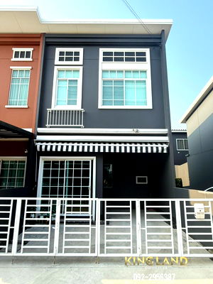 เช่าทาวน์โฮม ปทุมธานี : #ให้เช่าทาวน์โฮม 2 ชั้น หลังมุม แต่งหรู “SIRI PLACE  รังสิต 2 by แสนสิริ” ดีไซน์ใหม่สไตล์เมืองอัมสเตอร์ดัม ถ.รังสิต-ปทุมธานี