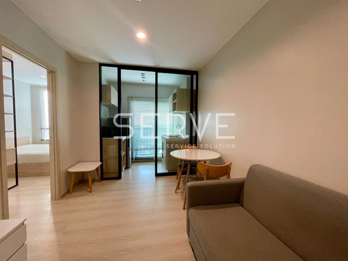 picture 1 Bed Large Room Unbloock View Nice Room Fully furnished Good Location 20 Steps From MRT Si La Salle Station  @ Nue Noble Srinakarin Lasalle - 3/7