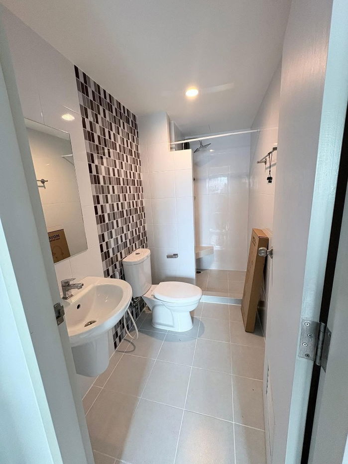 รูป code : E13 ให้เช่าคอนโด เดอะ คิท พลัส สุขุมวิท 113 (The Kith Plus Sukhumvit 113) | ห้องมุมริมสุด ไม่ติดเพื่อนบ้าน ใกล้ BTS สำโรง 400 ม. พร้อมเข้าอยู่ - รูปที่ 7/9