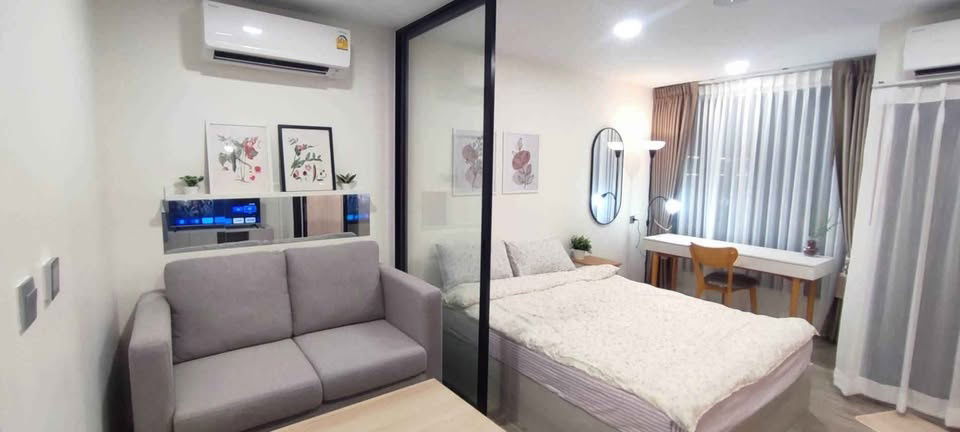 picture For rent !!  Kave Seed Kaset  | 13K. per month |  26 sq.m.  1Bed1Bath  6th Floor  Building "C" - 5/30