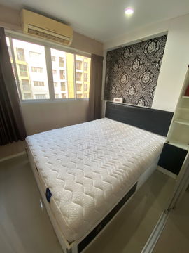 P1164 Condo for rent Lumpini Condo Town Ramintra Latplakao, conditioners, beautiful room, fully furnished, special price.