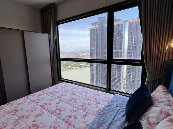 รูป 💥💥ปล่อยเช่า!! The Politan Rive 25 ตร.ม.ชั้น 44 แต่งครบ พร้อมอยู่ สนใจ LINE: @atfirm💥💥 - รูปที่ 3/10