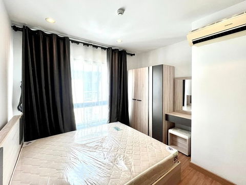 คอนโด B-Live Condo ติวานนท์ ใกล้ รร.อัมพรไพศาล แบบ 1 ห้องนอน 30 ตรม. ตึก B ชั้น 7 มีเครื่องซักผ้า