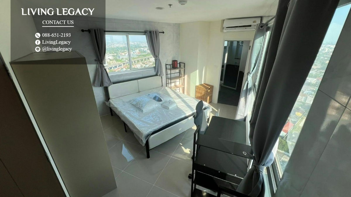 picture T6JDTY Condo For Rent Asakan Place Srinakarindra 42.75 Sq.M. Floor 36 line id : @livinglegacy - 12/13