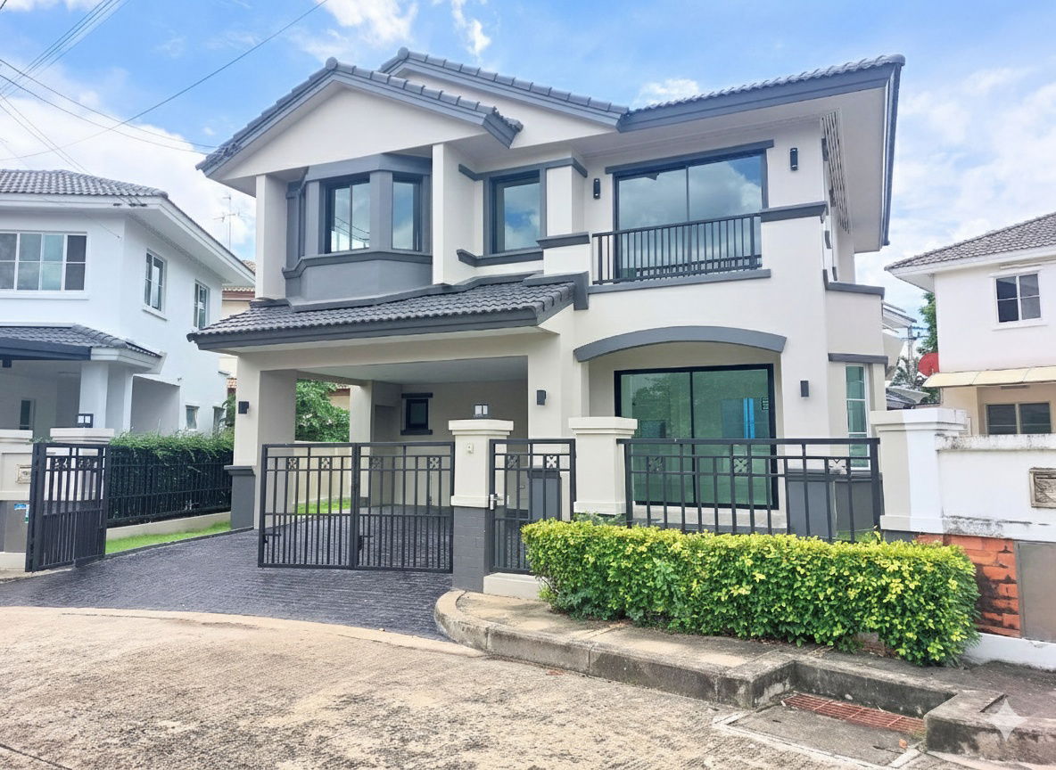 รูป บ้านเดี่ยว มัณฑนา ราชพฤกษ์ (Land & Houses) – บ้านรีโนเวทใหม่ ใกล้รถไฟฟ้ามองหาบ้านสำหรับครอบครัวใหญ่ในทำเลคุณภาพ? - รูปที่ 1/21