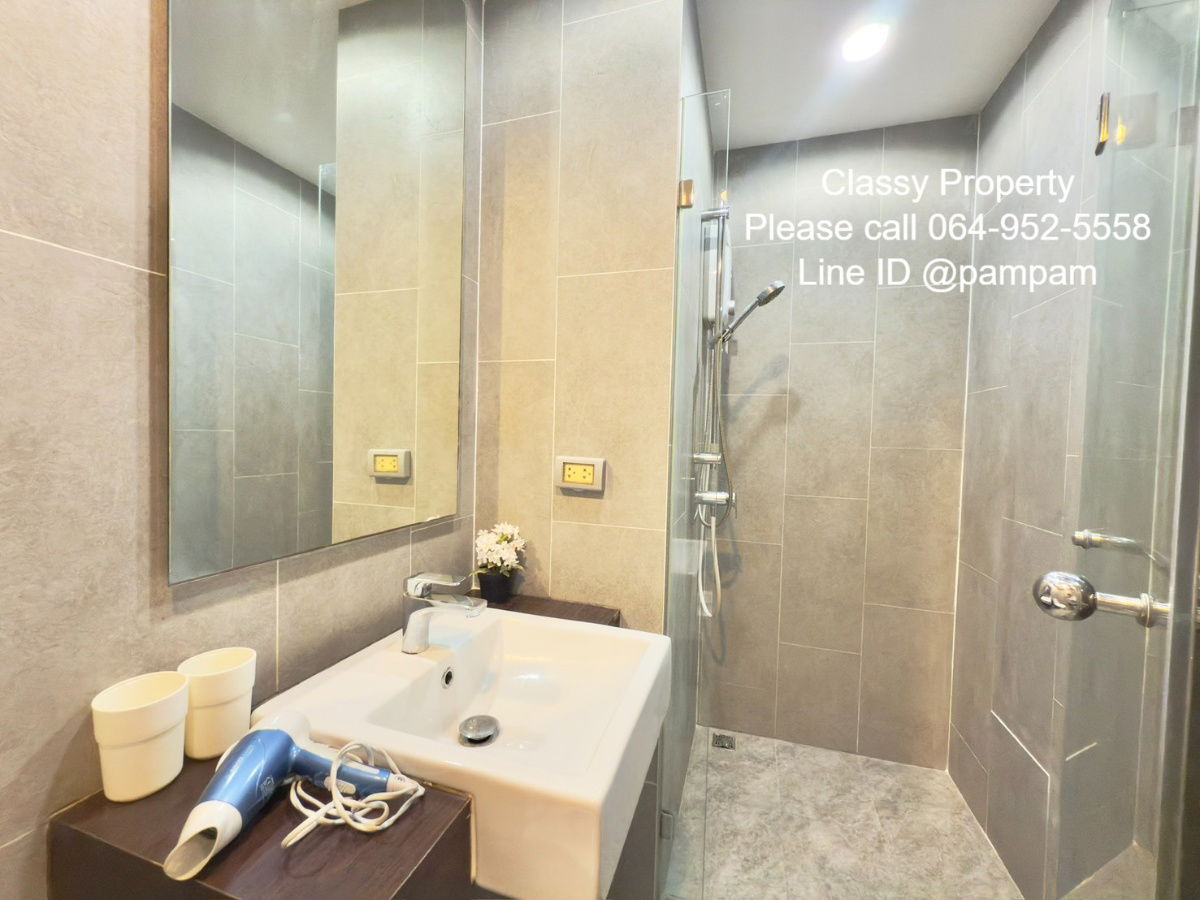 picture *** Condo for rent : C Ekkamai 1 Bedroom 2 wardrobe Fully furnished 16,000 Baht only 🔥🔥🔥*** - 11/13