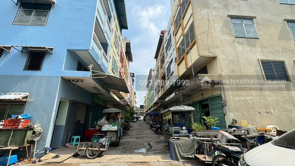 รูป ขายตึกแถว 3.5 ชั้น ถนนนิคมรถไฟ อยู่ในตัวเมืองมหาชัย สมุทรสาคร พื้นที่ 15.4 ตรว. ใกล้แลนด์มาร์ค มหาชัย ราคาถูก ทำเลดี - รูปที่ 3/10