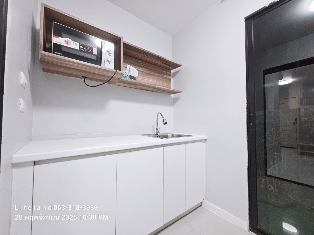 รูป ให้เช่า I Condo สุขุมวิท 105 [ตึก A3 ชั้น 1 ติดสระว่ายน้ำ] เฟอร์ครบ พร้อมอยู่ [Line: @lifeland] - รูปที่ 13/20