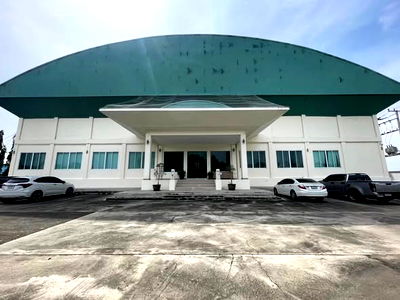 โรงงาน ปทุมธานี : HR3068ขายโรงงาน เนื้อที่ 6 ไร่เศษ มี รง.4 ผังเมืองสีเขียว ย่านลาดหลุมแก้ว ใกล้ถนนวงแหวนรอบนอก