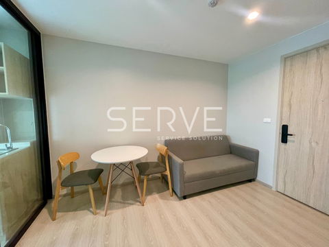 1 Bed Large Room Unbloock View Nice Room Fully furnished Good Location 20 Steps From MRT Si La Salle Station  @ Nue Noble Srinakarin Lasalle