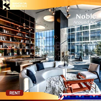 Condos for rent :  Move-in Ready 🛋️ Noble Around Ari, Fully furnished unit with city view 🌃 Near BTS Ari 