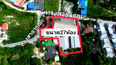 กิจการ พานทอง ชลบุรี : ขายหอพักพร้อมผู้เช่าใกล้นิคมอมตะซิตี้ชลบุรี Yield8% ที่ดิน1ไร่2งาน20ตารางวา ขนาด27ห้อง