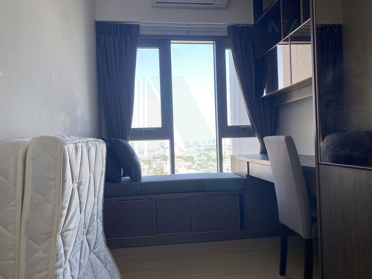 picture For rent Whizdom Connect Sukhumvit 1 bedroom 21st floor near BTS Punnawithi. - 4/8