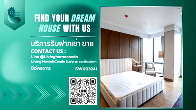 Condos for sale BTS Chit Lom : Selling MUNIQ LANGSUAN, freehold penthouse, high floor, luxurious design, fully furnished. SW003241