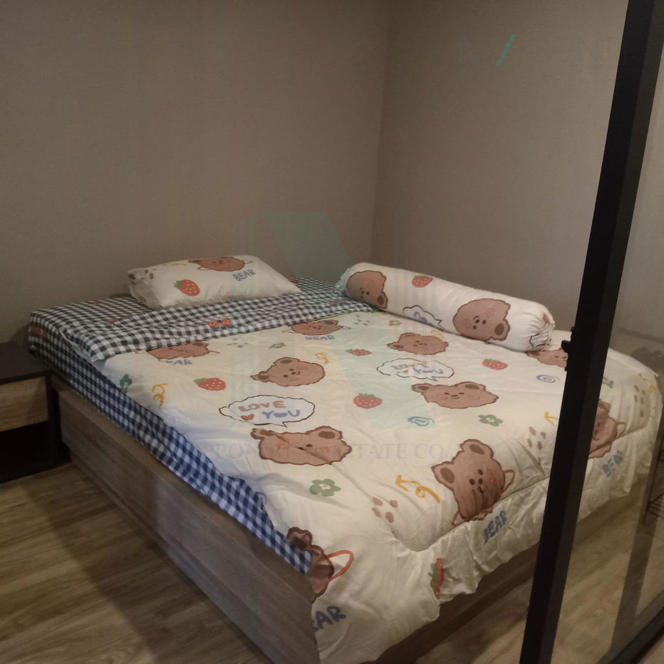 picture For rent: Blossom Condo at Sathorn-Charoenrat, 1 bedroom, 4th floor, Building D, near BTS Surasak. - 1/8