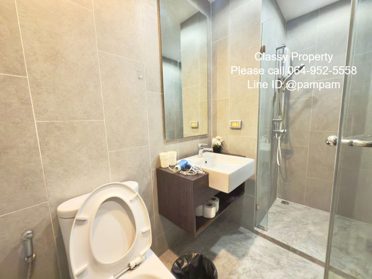 picture *** Condo for rent : C Ekkamai 1 Bedroom 2 wardrobe Fully furnished 16,000 Baht only 🔥🔥🔥*** - 10/13