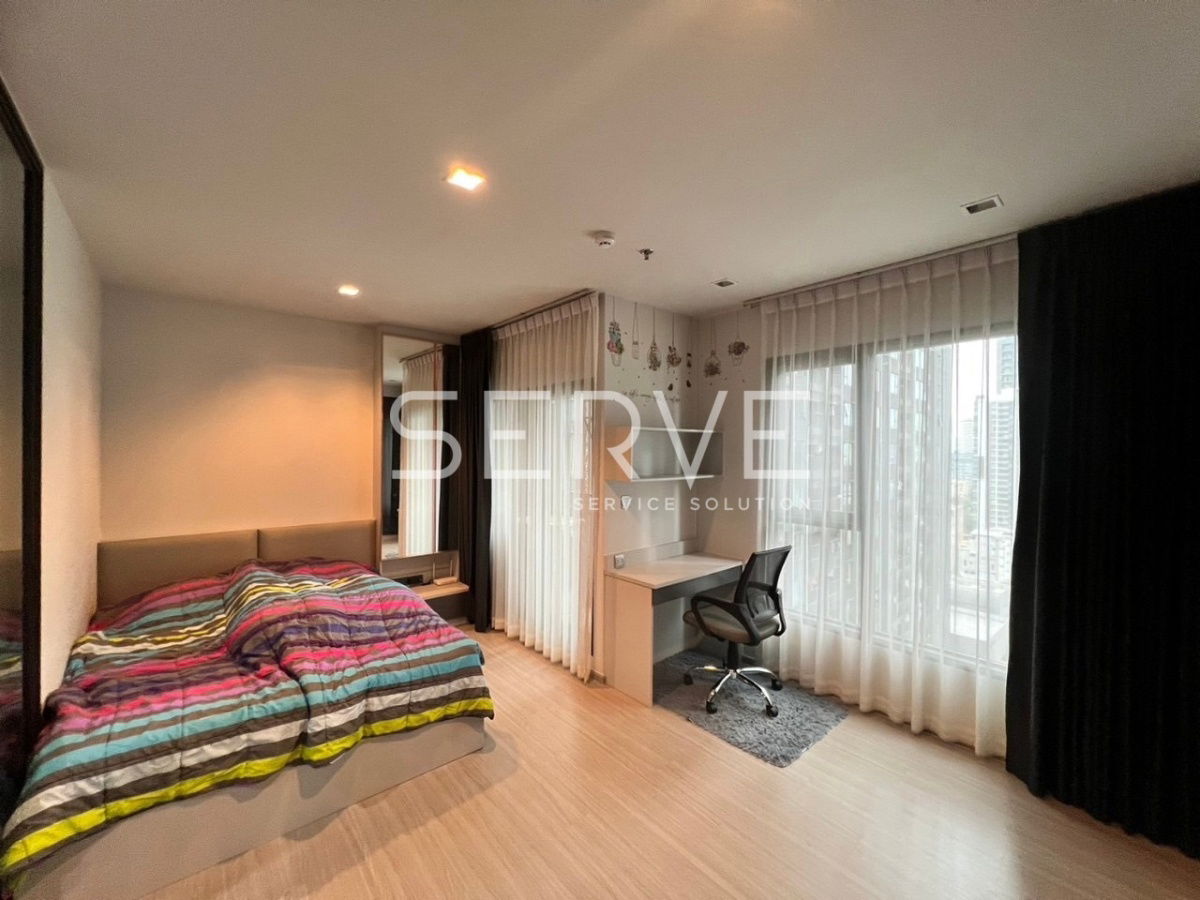 picture Studio High Floor Fully Furnished Nice Room Good Location Close To MRT Rama 9,CentralPlaza Grand Rama 9 @  Life Asoke Rama 9 - 1/6